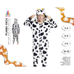MONO PIJAMA VACA