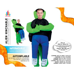 DISFRAZ ALIEN INFLABLE