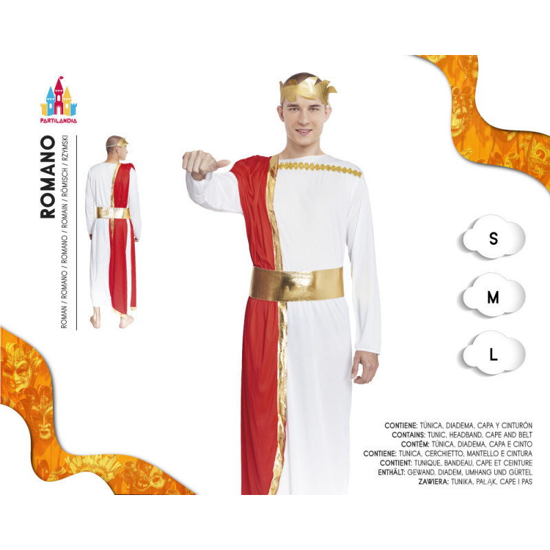 DISFRAZ ROMANO