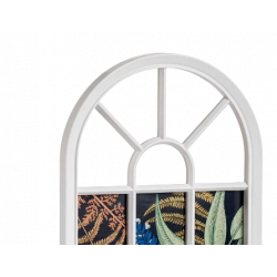 PORTAFOTOS MULTIPLE EFECTO VENTANA - BLANCO