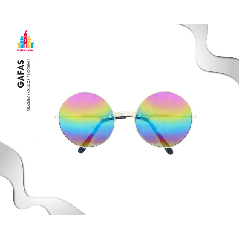 GAFAS HIPPIE TORNASOL