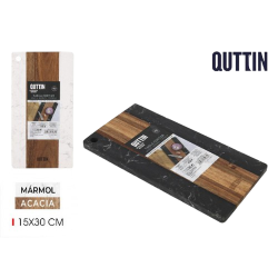 TABLA DE CORTAR ACACIA Y MÁRMOL