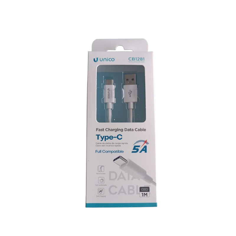 CABLE DE DATOS DE CARGA RÁPIDA TIPO-C CABLE DE DATOS DE CARGA RÁPIDA TIPO-C