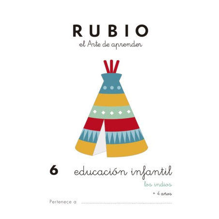 LOS INDIOS - CUADERNO EDUCACIÓN INFANTIL