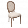 SILLA DE CAÑA CLEÓN EN BEIGE