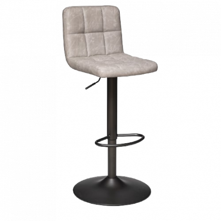 SILLA DE BAR REGULABLE/TABURETE ALTO DELEK EN BEIGE