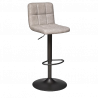 SILLA DE BAR REGULABLE/TABURETE ALTO DELEK EN BEIGE