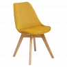 SILLA BAYA EN TERCIOPELO MOSTAZA