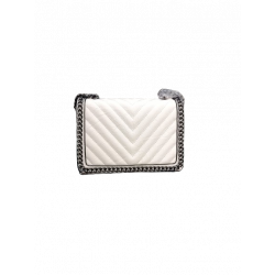 BOLSO ALEXANDRE CON CADENA BLANCO