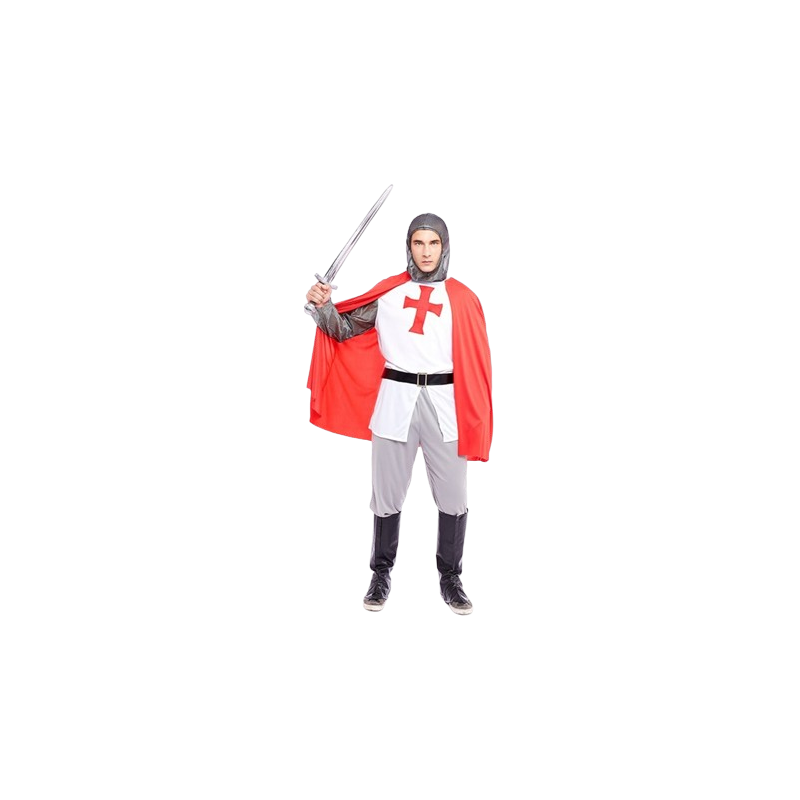 DISFRAZ DE HOMBRE CABALLERO CRUZADAS