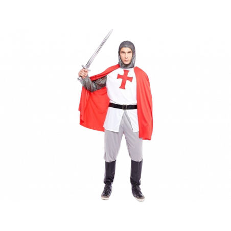 DISFRAZ DE HOMBRE CABALLERO CRUZADAS