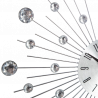 RELOJ STRASS EN METAL PLATEADO