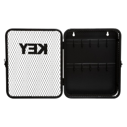 CAJA DE LLAVES VINTAGE EN METAL NEGRO