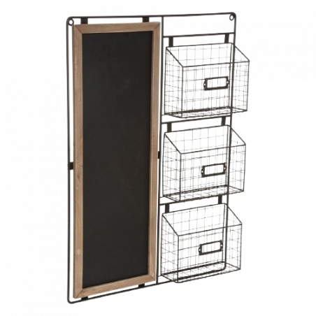 PIZARRA DE NOTAS Y CESTOS FELIX