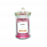 VELA EN TARRO CRISTAL PERFUME LAVANDA