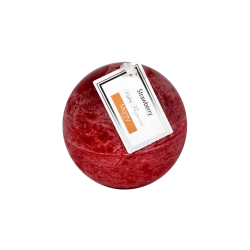 VELA REDONDA PERFUME 7'5 CM FRESA