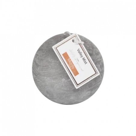 VELA REDONDA PERFUME 7'5 CM VALLEY MIST