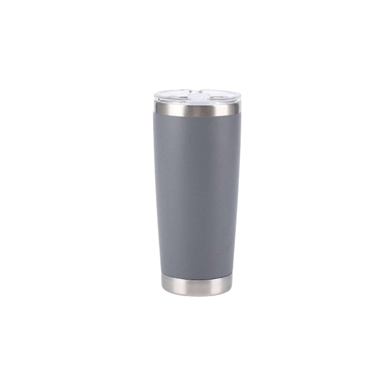 TERMO VASO METÁLICO SIN ASA 600 ML GRIS TERMO VASO METÁLICO SIN ASA 600 ML GRIS