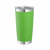 TERMO VASO METÁLICO SIN ASA 600 ML VERDE
