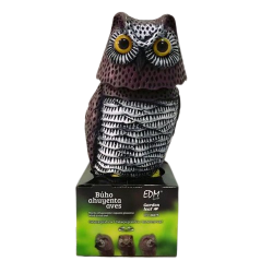 BÚHO AHUYENTA AVES