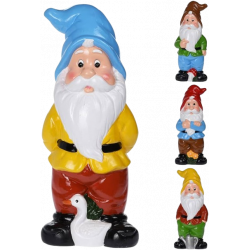 FIGURA GNOMO DE JARDÍN DE CERÁMICA, 40 CM