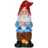 FIGURA GNOMO DE JARDÍN DE CERÁMICA, 40 CM