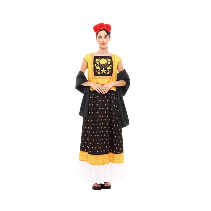 DISFRAZ DE MUJER MEJICANA