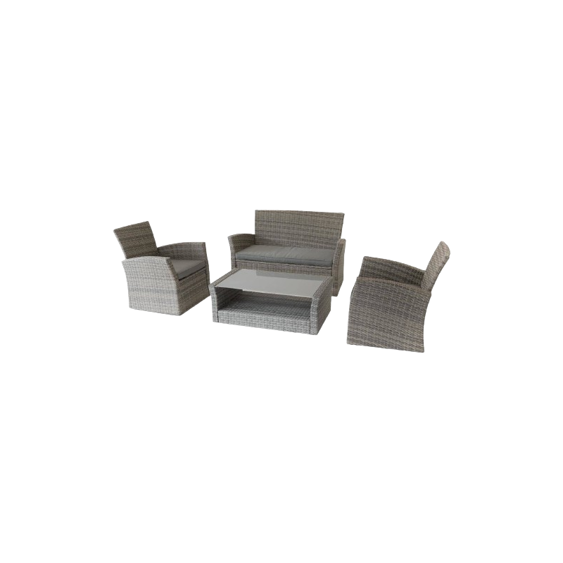 SALÓN  DE EXTERIOR BORA BORA - SET 4 PIEZAS