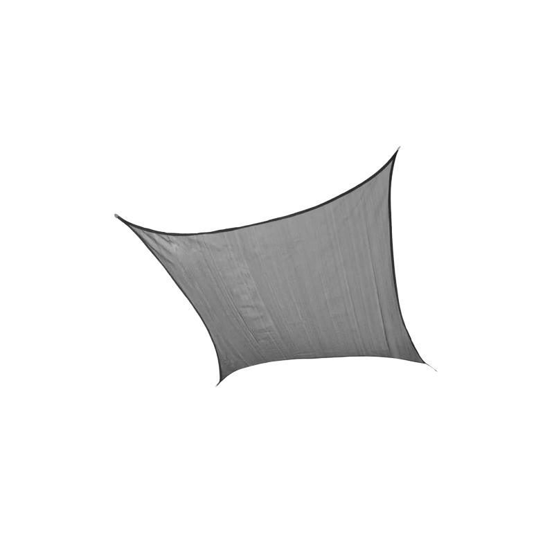 PARASOL VELA CUADRADA - 3'6X3'6M - GRIS PARASOL VELA CUADRADA - 3'6X3'6M - GRIS