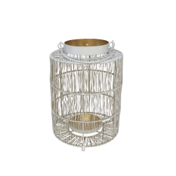 FAROL BLANCO Y ORO 20 x 27 CMSURESH