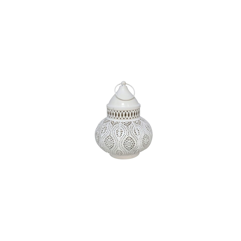 FAROL BLANCO Y ORO 12 x 16 CM GITA FAROL BLANCO Y ORO 12 x 16 CM GITA