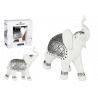 ELEFANTE DE RESINA BLANCA