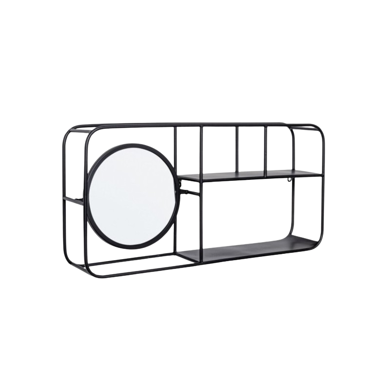 ESTANTE DE PARED CON ESPEJO - NÚCLEOS